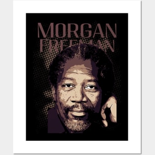 Morgan Freeman Posters and Art